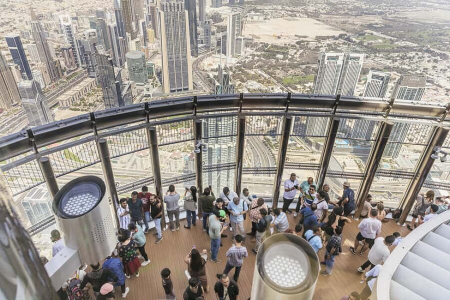 Dubai: Burj Khalifa Sky Level 148, 124, & 125 Entry Ticket - What’s Included & Whats Not
