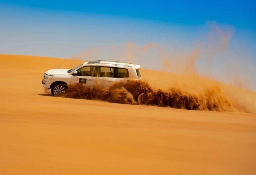 Dubai: Desert Safari with BBQ Dinner - Engaging with Desert Life: Camels, Sandboarding, and Henna
