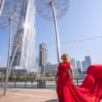Dubai Flying Dress Photoshooting With Red Dress - The Experience: What You Can Expect