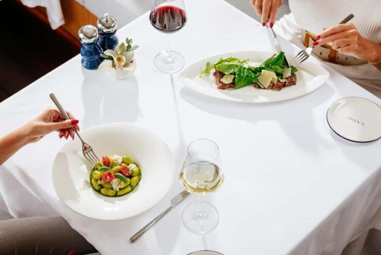 Dubai Harbour Lunch Experience at L'amo Bistro Del Mare - The Menu and Dining Experience