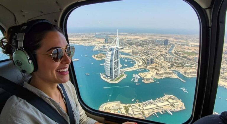 Dubai: Helicopter Ride, Old Town Walking Tour, Abra & Snacks - FAQ