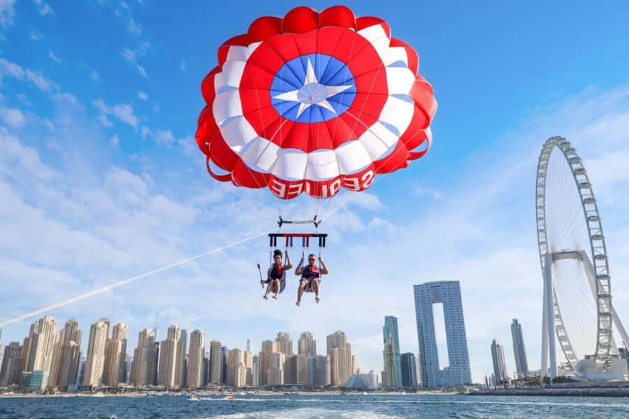 Dubai: Palm View and JBR View Parasailing Experience - What to Expect on Your Parasailing Trip