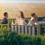 Dubai: Private Falconry, Desert Safari and Al Maha breakfast - The Falconry Demonstration
