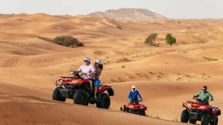 Dubai: Quad & ATV Bike, Red Dune Desert and Safari Adventure - What Sets This Tour Apart?