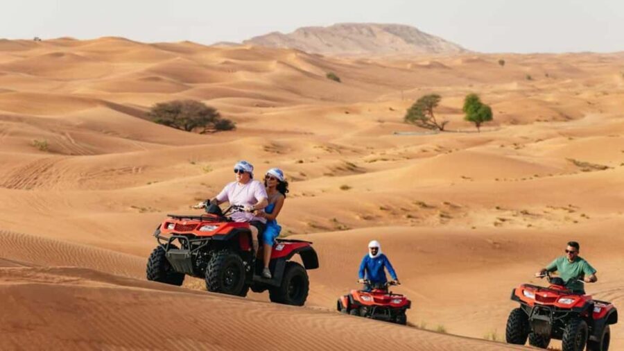 Dubai: Quad & ATV Bike, Red Dune Desert and Safari Adventure - What Sets This Tour Apart?