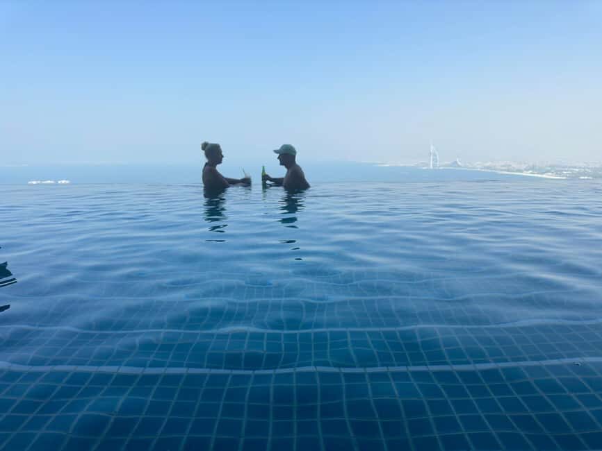 Dubai: Sky Pool and Palm Observatory Access - Transition to the Palm Observatory