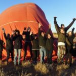 Early Morning Ballooning in Alice Springs - The Guides and Crew