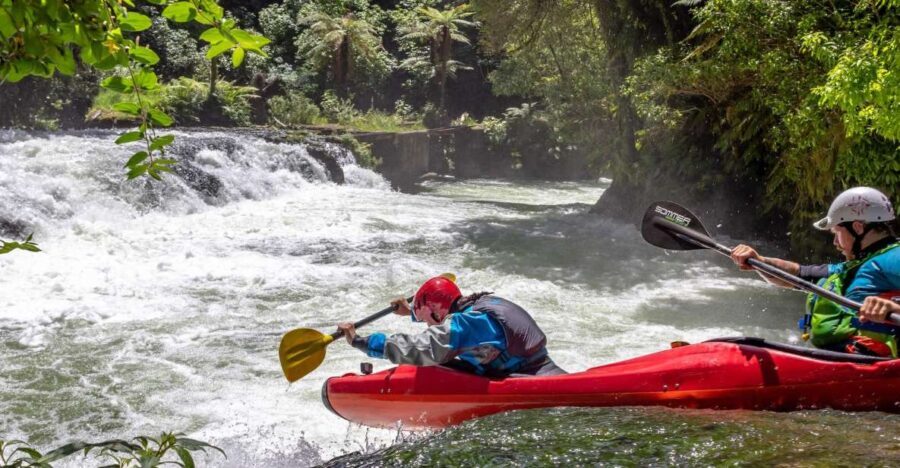 Epic Tandem Kayak Tour down the Kaituna River Waterfalls - The itinerary explained