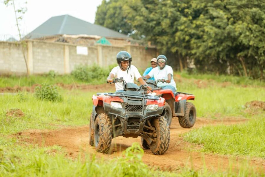 EXTREME ADVENTURE PARK BUSIKA UGANDA :Quad Bike Experience - What the Experience Looks Like