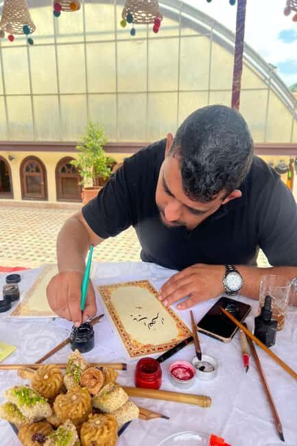 Fez: Arabic Calligraphy Workshop with Tea - Practical Details and Tips