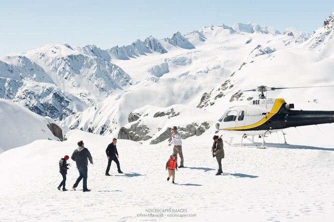 Franz Josef Glacier and snow landing (allow 20 minutes - departs Franz Josef) - The Itinerary in Detail