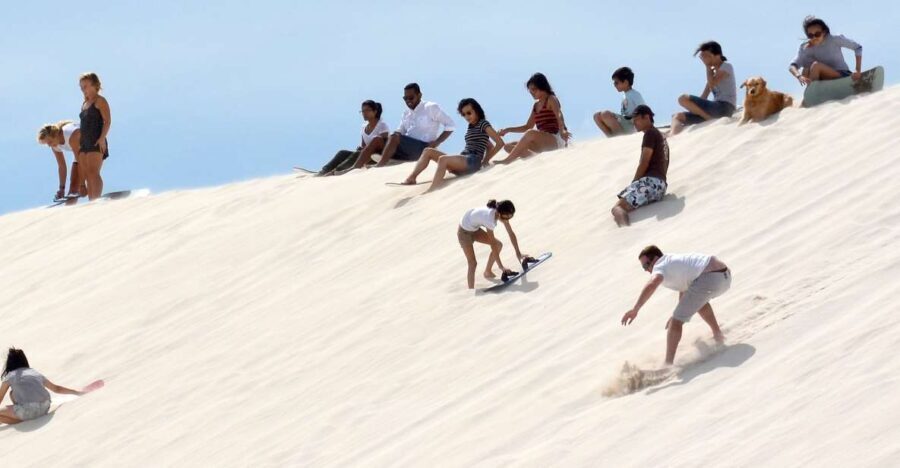 From Agadir/Tamraght/Taghazout: Sandoarding in Sand Dunes - An In-Depth Look at the Sandboarding Experience