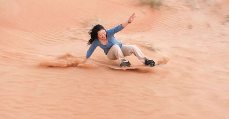 From Agadir/Tamraght/Taghazout: Sandoarding in Sand Dunes - Reaching the Small Sahara Sand Dunes