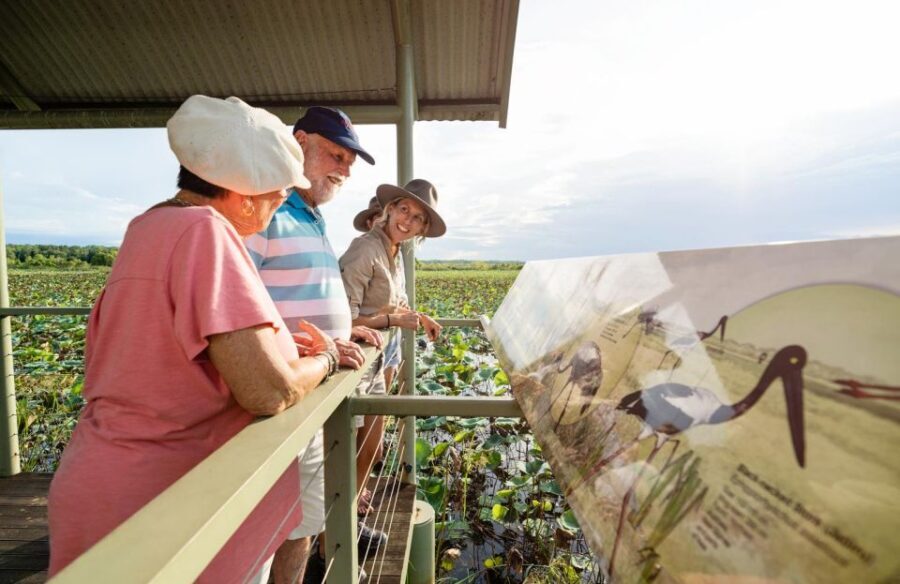 From Darwin: 2-Day Kakadu Cooinda & Yellow Water Cruise - Transportation and Group Size