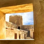 From Doha: Private Al Jassasiya, Zubarah & Purple Island. - Scenic Drive & Transition to Purple Island