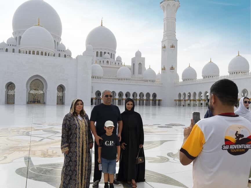 From Dubai: Full-Day Abu Dhabi Tour with Sheikh Zayed Mosque - The Experience From the Guides