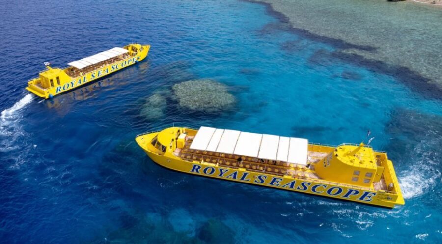 From El Gouna: Royal Seascope Submarine with Snorkel Stop - An Inside Look at the Experience
