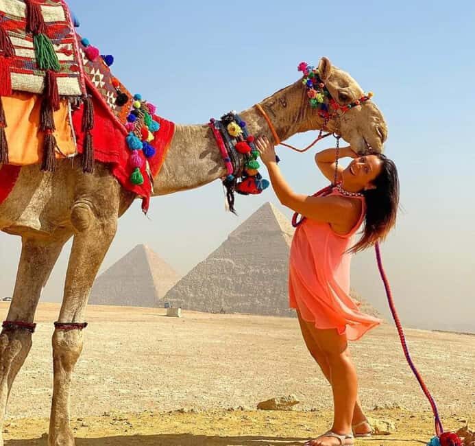From El Sokhna Port: Giza Pyramids Visit & Nile Lunch Cruise - Giza Pyramids and the Great Sphinx: Standing at Time’s Edge