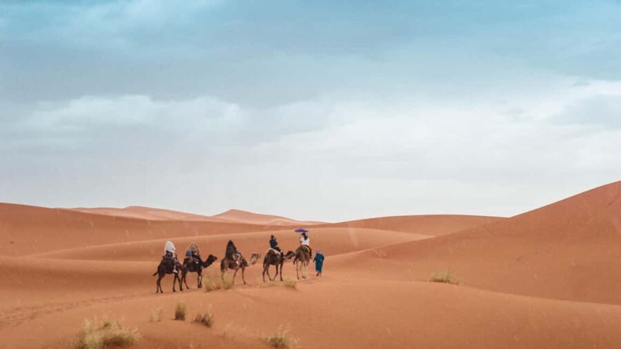 From Errchidi: Spend Your Weekend in Real Sahara Desert - Spending the Night in the Dunes: Comfortable and Cultural