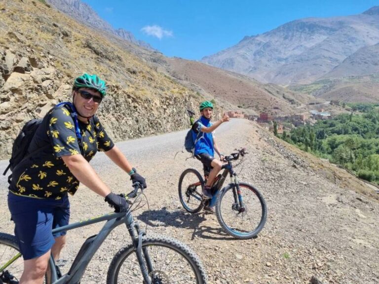 From Marrakech: Day Bike Tour & Atlas Mountains - Authentic Berber Villages and Local Culture