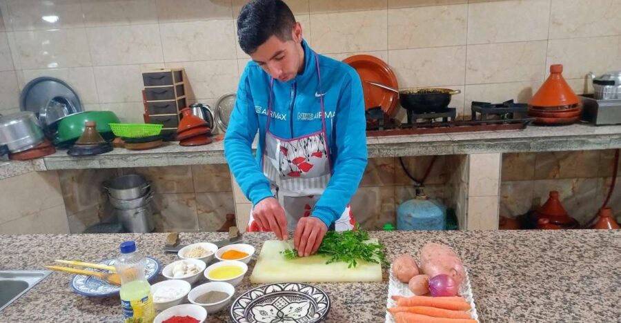 From Marrakech: High Atlas Berber Cooking Class - Arriving in a Berber Village: A Glimpse Into Rural Life