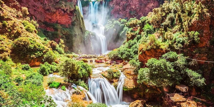 From Marrakech: Ouzoud Waterfalls Guided Hike and Boat Tour - The Waterfalls: What to Expect