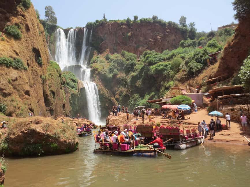 From Marrakech: Ouzoud Waterfalls Guided Tour and Boat Trip - The Itinerary in Detail