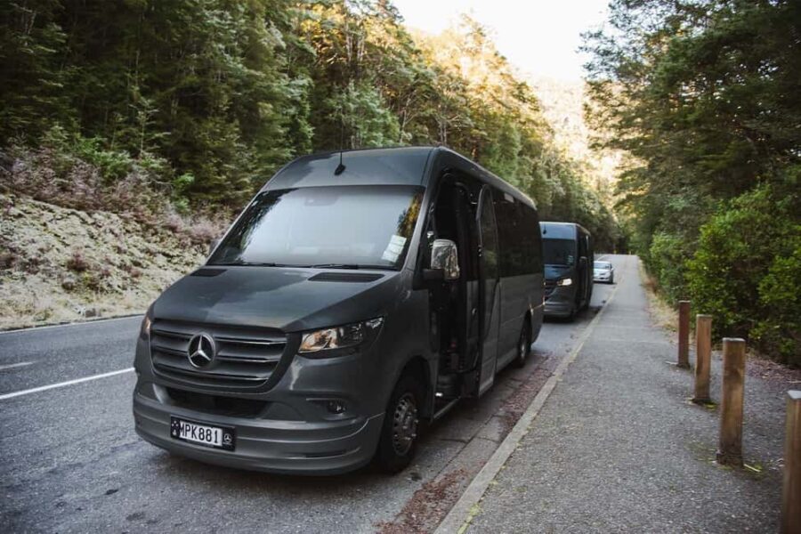 From Queenstown: Milford Sound Business Class with Cruise - The Itinerary: A Balance of Comfort and Scenic Wonder