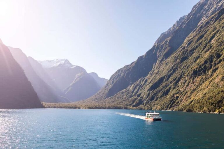 From Queenstown: Milford Sound Cruise & Scenic Coach Tour - The Itinerary in Detail