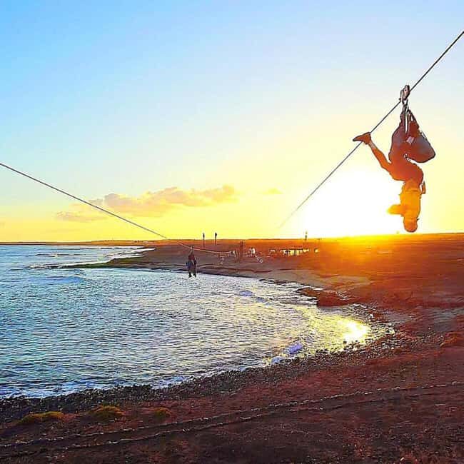 From Santa Maria: Sal island Zipline Experience (Official) - The Group Experience & Guides