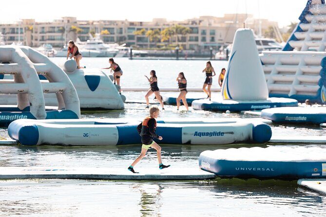 GC Aqua Park 100 Minute Inflatable Water Park Activity, Southport - Exploring Gold Coast’s Inflatable Waterpark: What You Can Expect