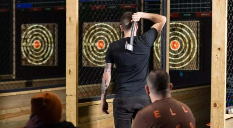 Gold Coast: Axe Throwing with Digital Targets - The Experience Breakdown