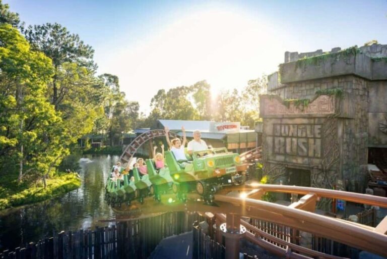 Gold Coast: Dreamworld 1-Day Entry Ticket - The Rides: Thrills and Chills