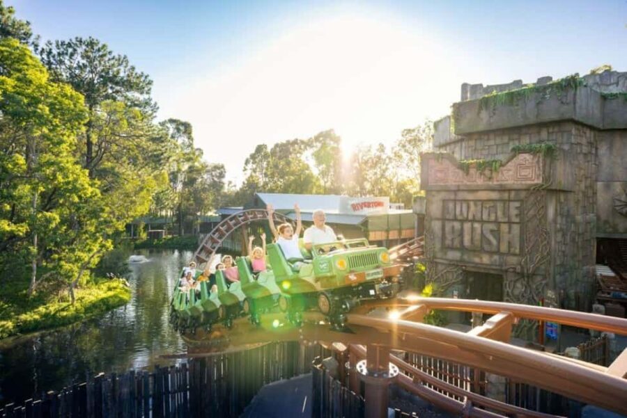 Gold Coast: Dreamworld 1-Day Entry Ticket - The Rides: Thrills and Chills