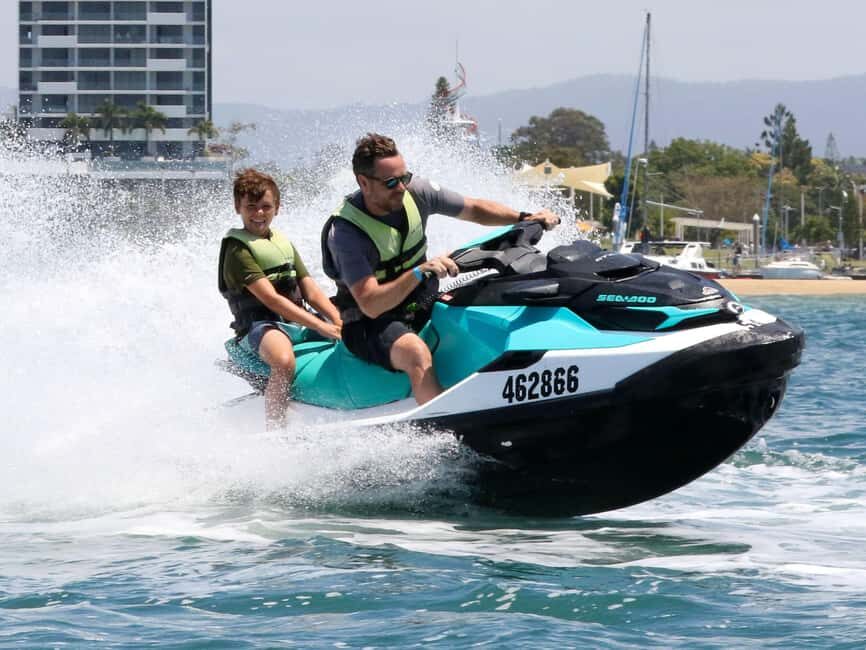 Gold Coast: Jet Ski Circuit & Hot Air Balloon Ride - Key Points