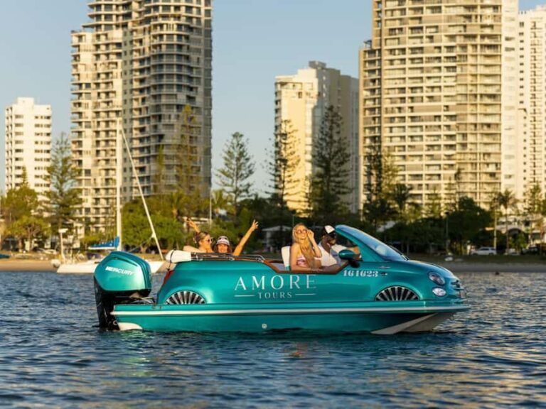 Gold Coast: Private City Lights Tour - The Boat and Crew