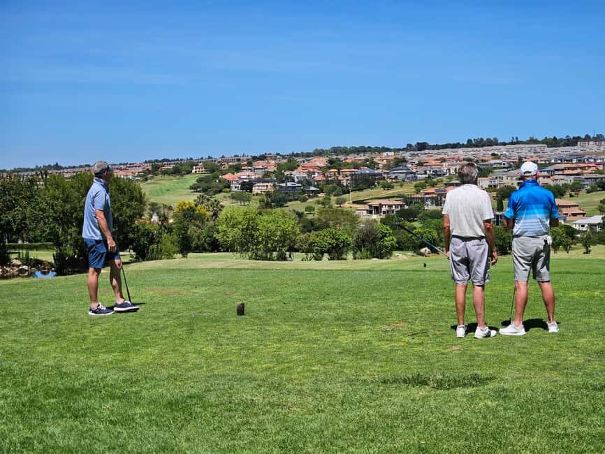 Golf at local golf courses in Johannesburg and Pretoria - Breaking Down the Itinerary