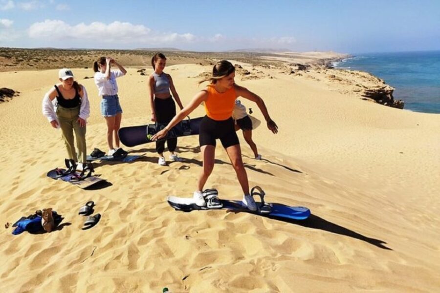 Half Day Desert Sand Boarding Experience With Dinner - The Scenic Drive and Village Stops