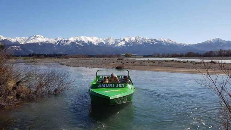 Hanmer Springs: River Jet Boat Ride - What Makes the Hanmer Springs Jet Boat Ride Stand Out