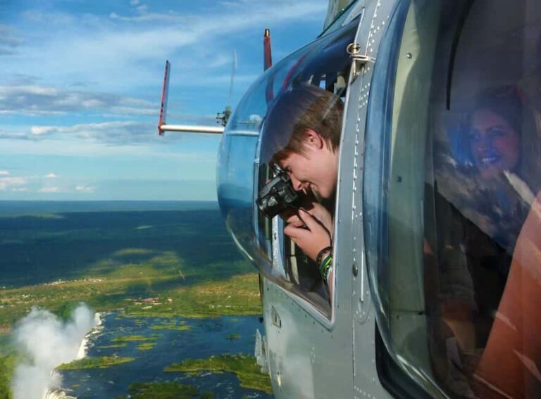 Helicopter Flight Over the Victoria Falls - What You Can Expect from the Helicopter Flight Over Victoria Falls