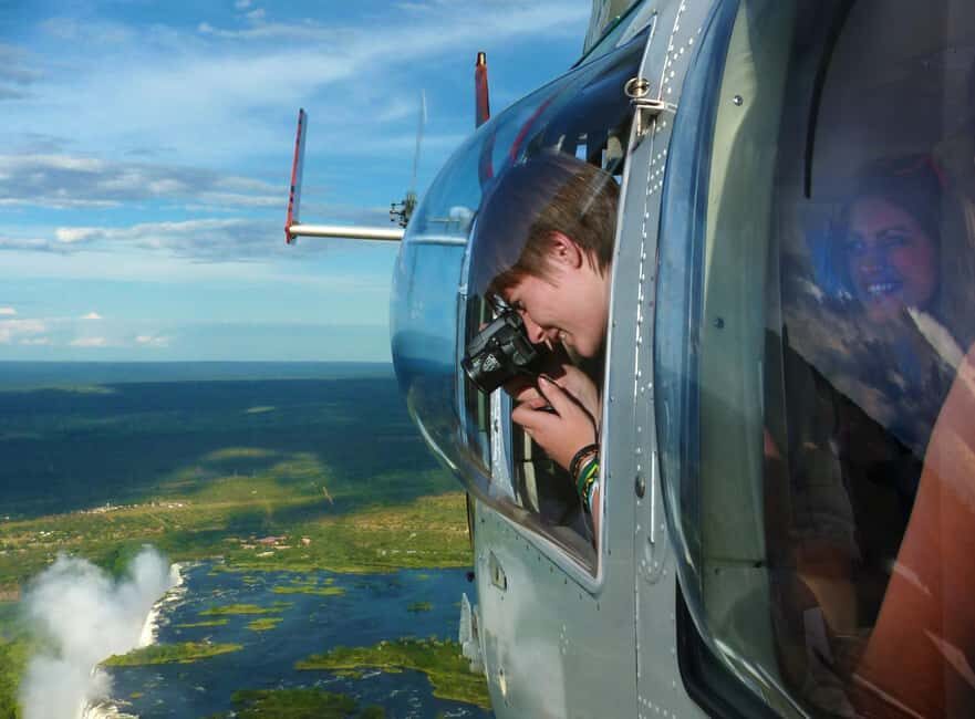 Helicopter Flight Over the Victoria Falls - What You Can Expect from the Helicopter Flight Over Victoria Falls