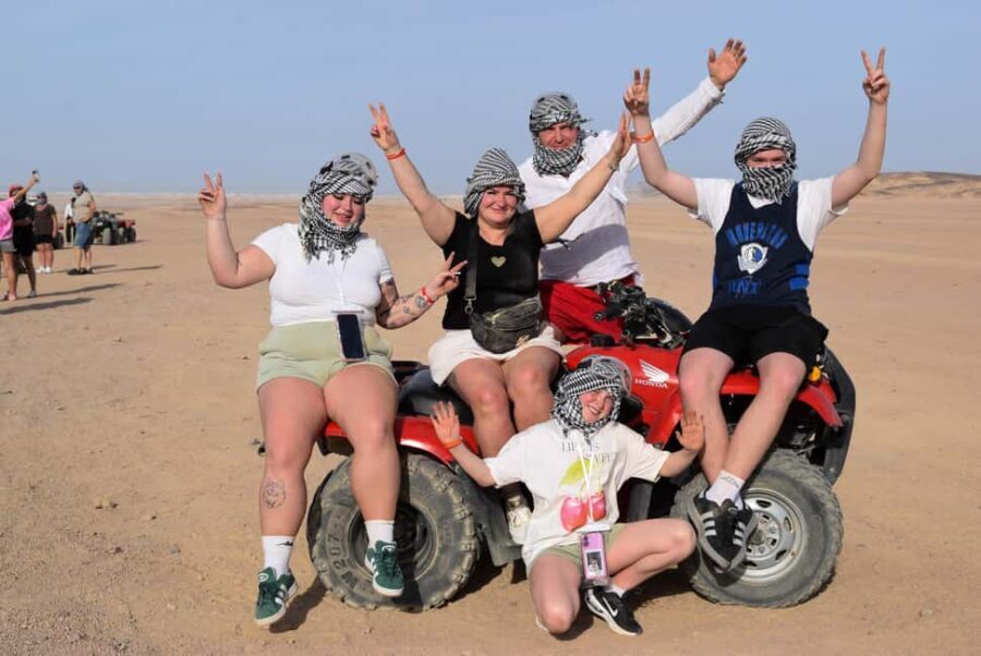 Hurghada: Desert Quad Bike and Buggy Adventure with Transfer - The Adventure: From Quad Bikes to Breathtaking Views
