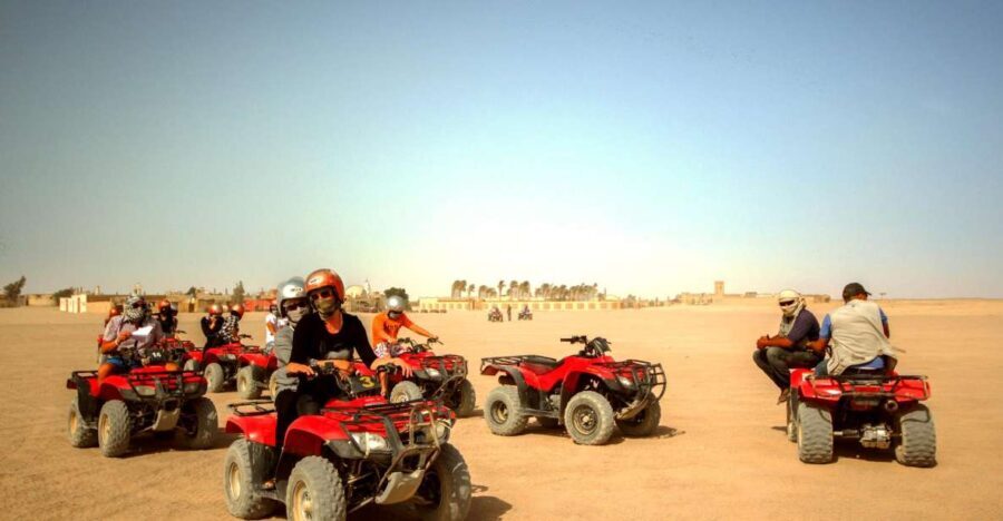Hurghada: Desert Quad Bike Camel Ride with Optional GoPro - What to Expect During the Ride
