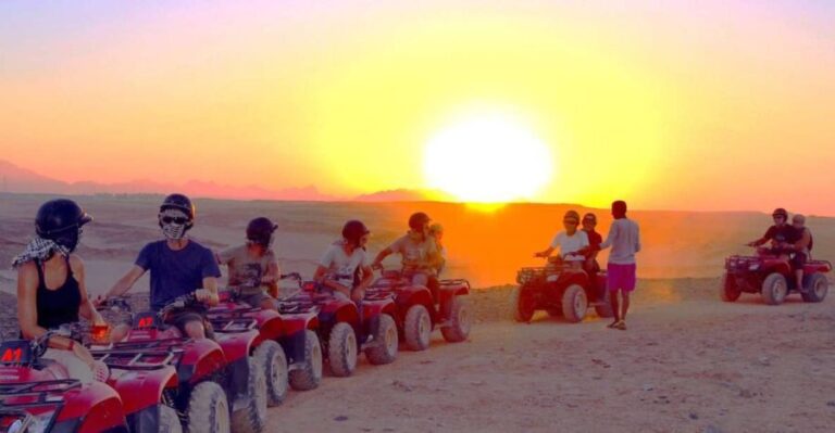 Hurghada: Quad Bike Tour of the Desert and Red Sea - The Route and Key Stops