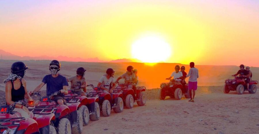 Hurghada: Quad Bike Tour of the Desert and Red Sea - The Route and Key Stops