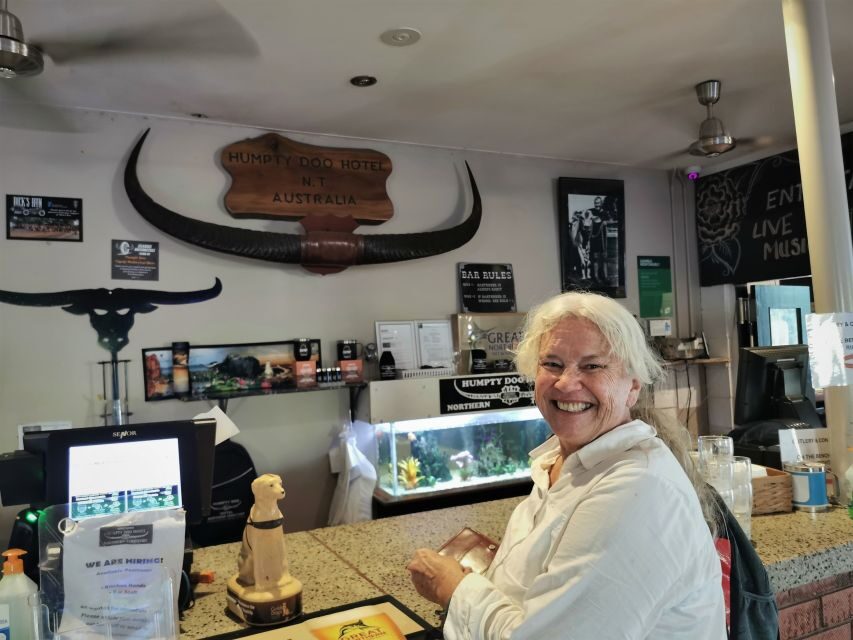 Jumping Croc Cruise, Berry Springs,Fogg Dam & Humpty Doo Pub - What’s Included and What’s Not