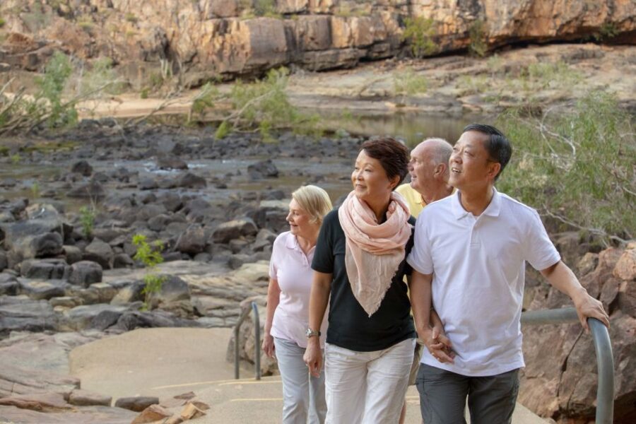 Katherine Gorge & Edith Falls Full-Day Tour from Darwin - Edith Falls: A Refreshing Break in Nature