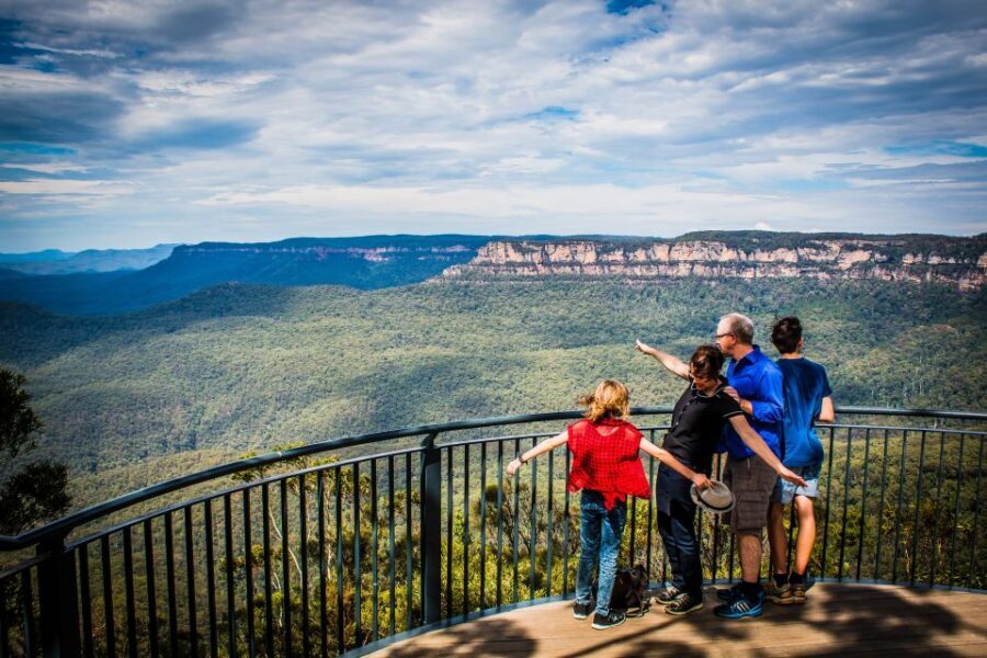 Katoomba: Blue Mountains Full-Day Hop-On Hop-Off Bus Tour - Exploring the Itinerary in Detail