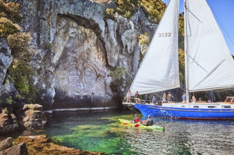 Lake Taupo: Sailboat Trip to the Maori Rock Carvings - Detailed Breakdown of the Itinerary