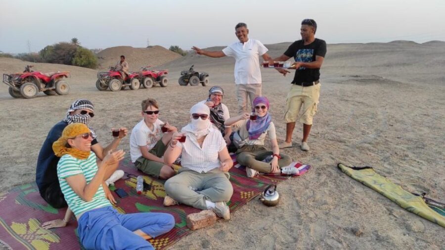 Luxor: Luxor West Bank Quad Bike Adventure in the Desert - Transportation and Logistics